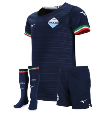 Lazio Segunda Equipación Niños 2023-24 Manga Corta (+ Pantalones cortos)